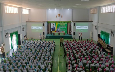 Antusias! 555 Peserta Didik Baru Ikuti Pembukaan Matsama MAN 4 Jombang PP. Mamba’ul Ma’arif