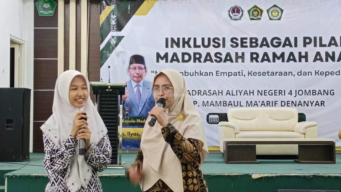 Gelar Seminar Inklusi, MAN 4 Jombang Tegaskan Peran sebagai Madrasah Ramah Anak