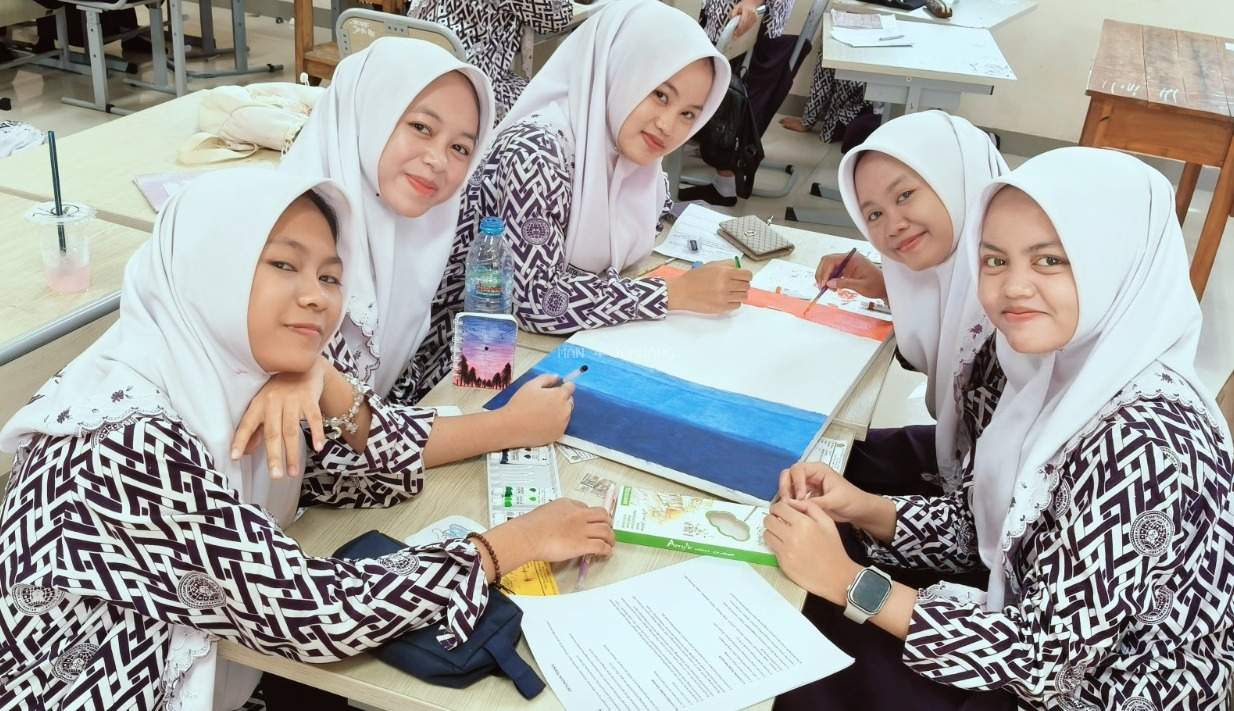 Keren! 160 Lukisan Murid MAN 4 Jombang Siap Dipamerkan 