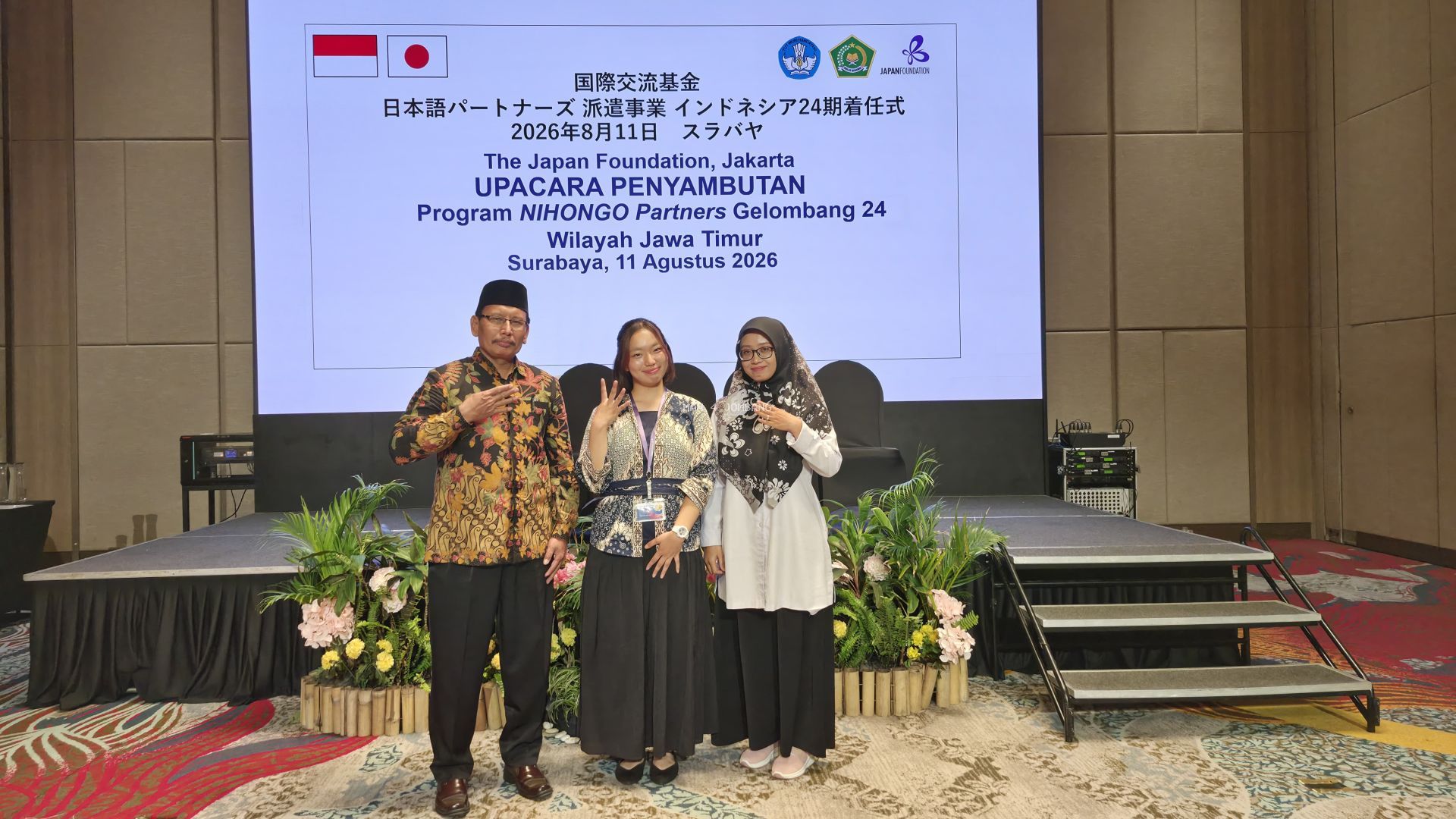MAN 4 Jombang Terpilih Program Nihongo Partners, Penutur Asli Jepang Dampingi Pembelajaran Murid