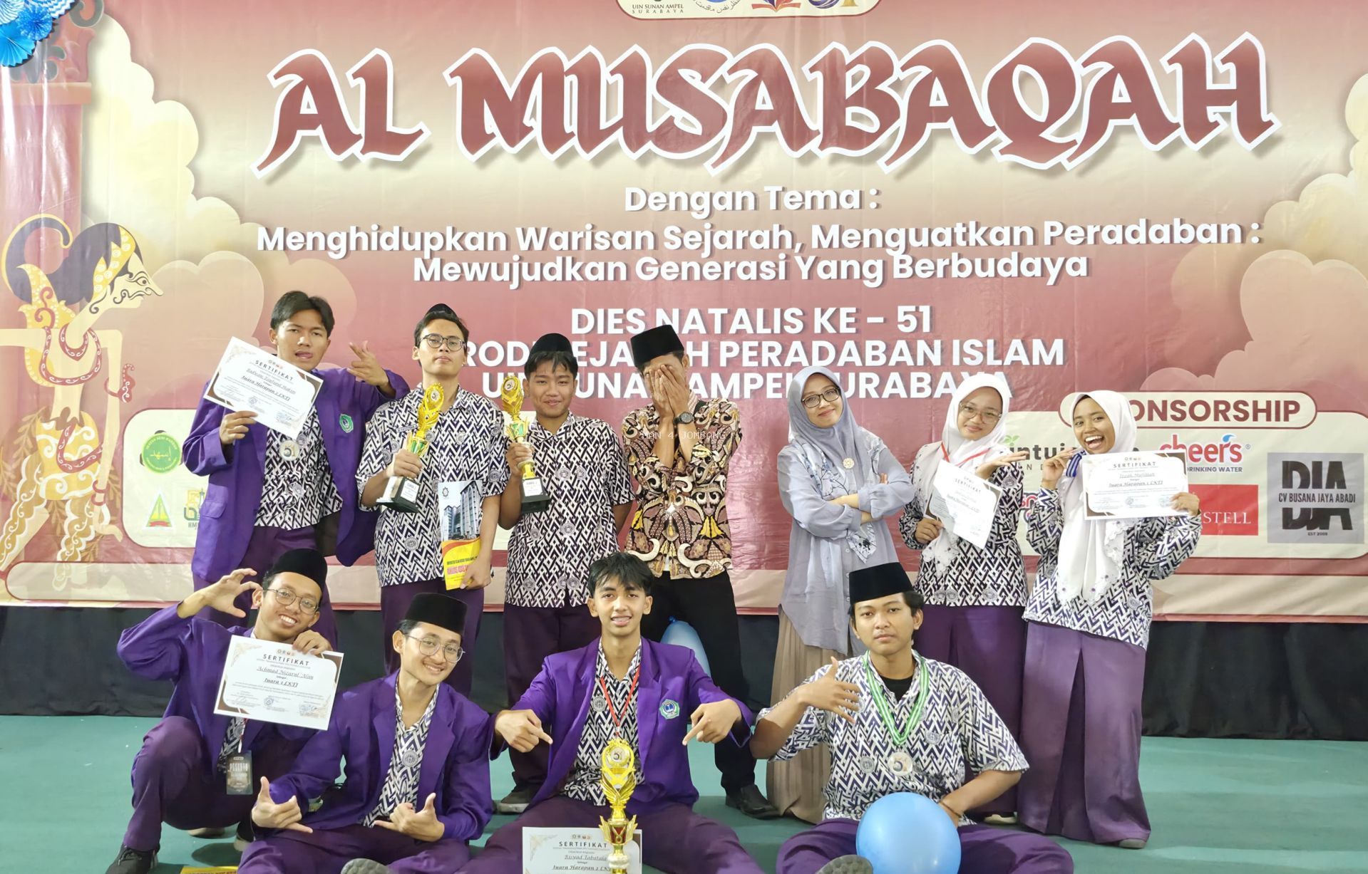 Enam Penghargaan Dibawa Pulang, Murid MAN 4 Jombang Dominasi Ajang Al Musabaqoh Ke-51 