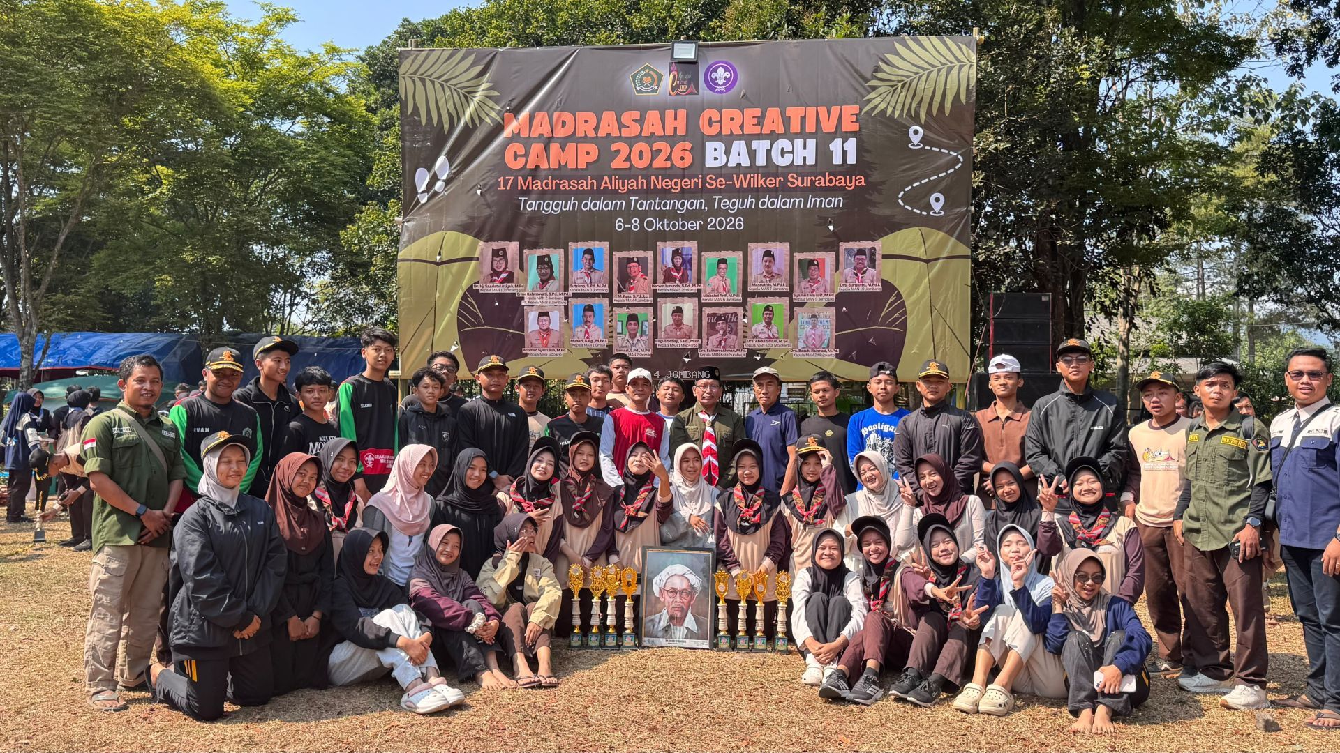 Kontingen Pramuka MAN 4 Jombang Borong Delapan Prestasi di MCC Batch 11 