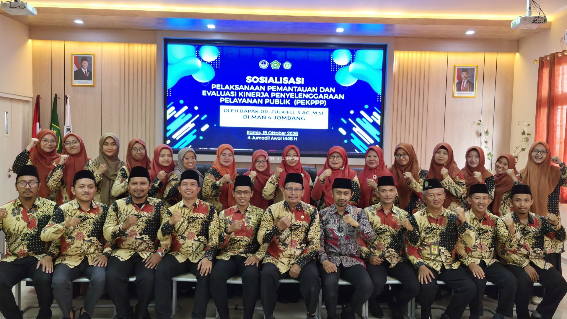 MAN 4 Jombang Ikuti Sosialisasi PEKPPP, Perkuat Layanan Publik Prima