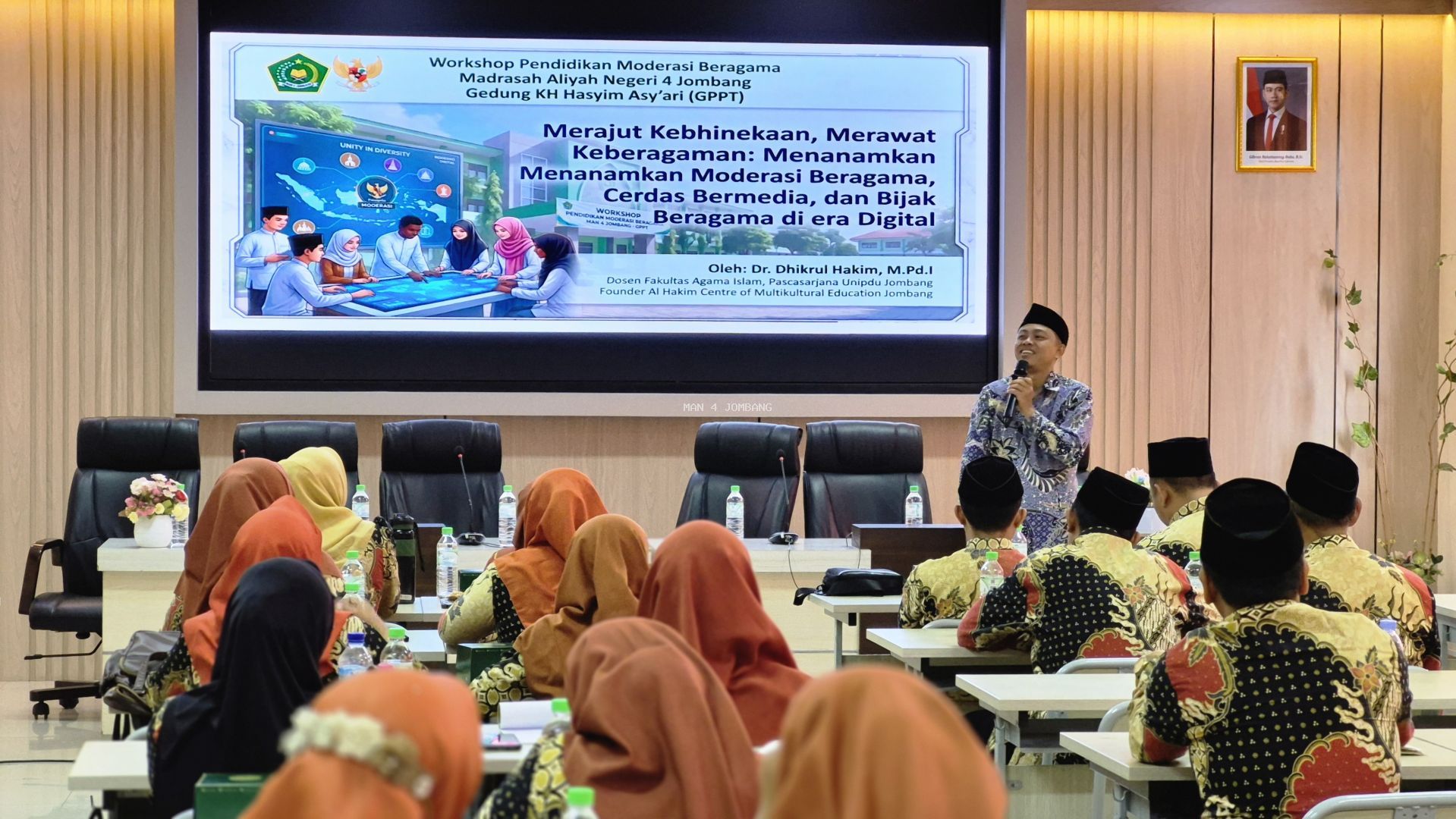 Workshop Moderasi Beragama, MAN 4 Jombang Perkuat Toleransi dan Etika Bermedia di Era Digital