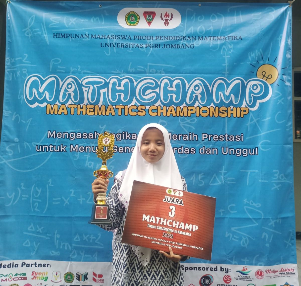 Rehana Zema Hanifah (KBC) - Peraih Juara 3 Mathematics Championship 2025